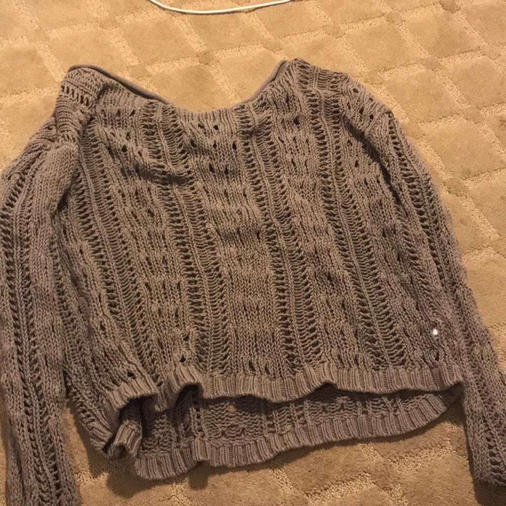Express- brown sweater
